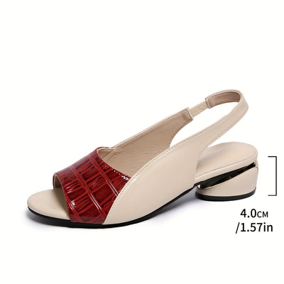 Orla™ | Tacchi Slingback Bicolore