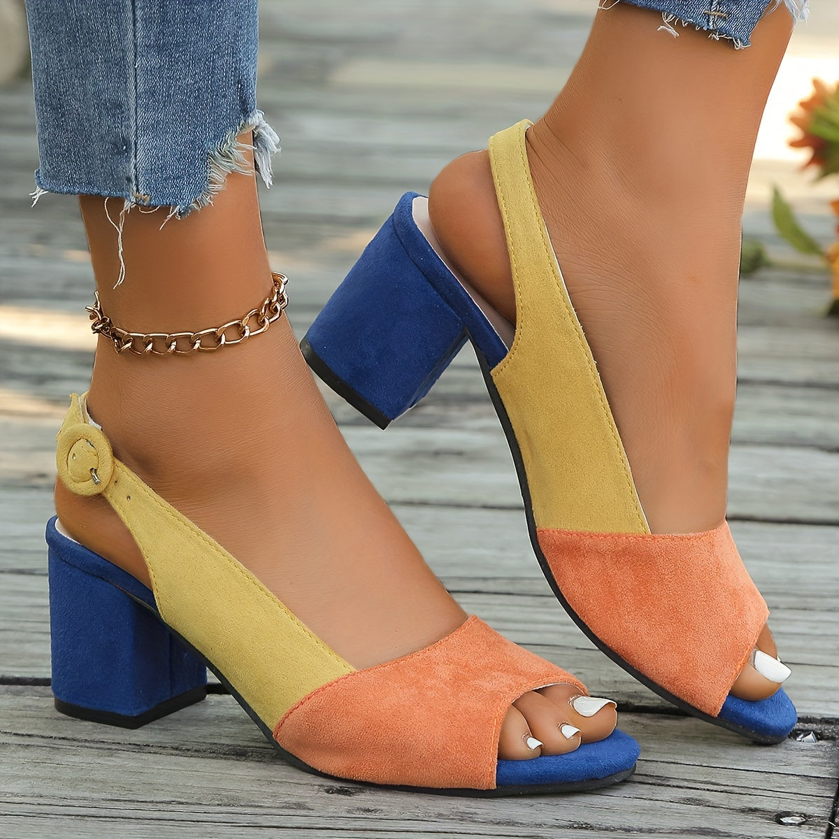 Zuri™ Tacchi Slingback Colorblock