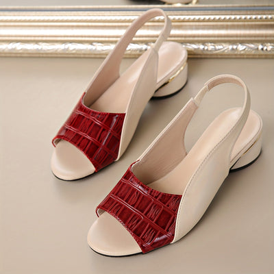 Orla™ | Tacchi Slingback Bicolore