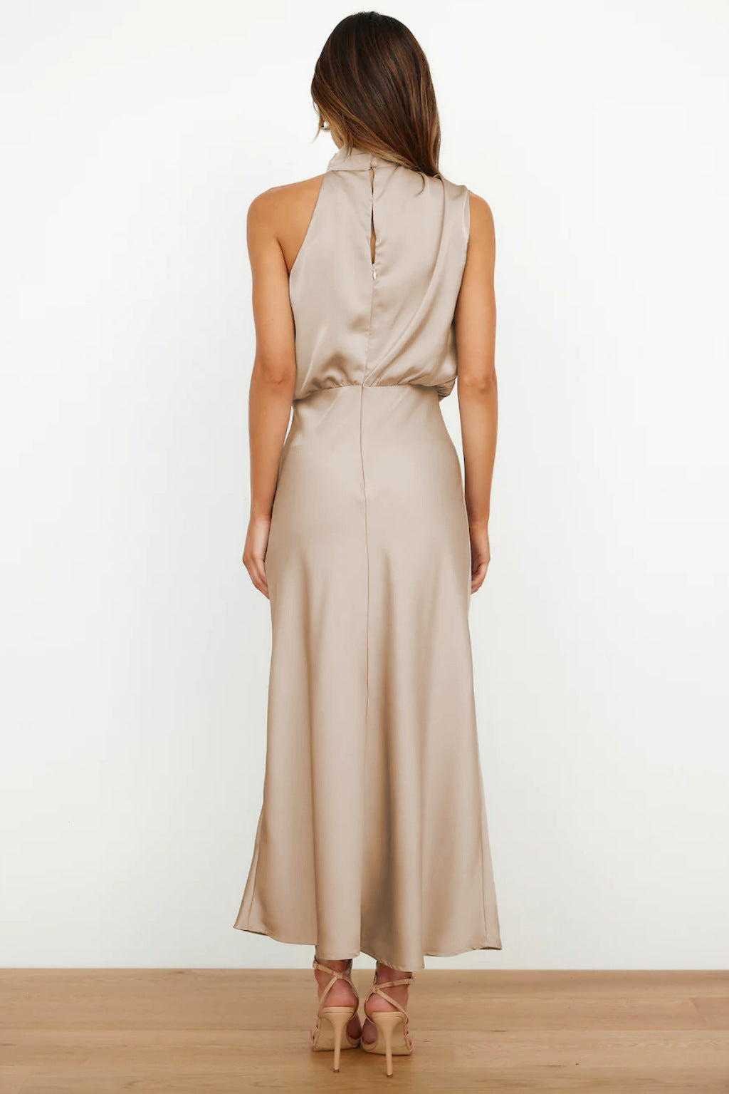 Serena™ | Abito Maxi a Collo Halter