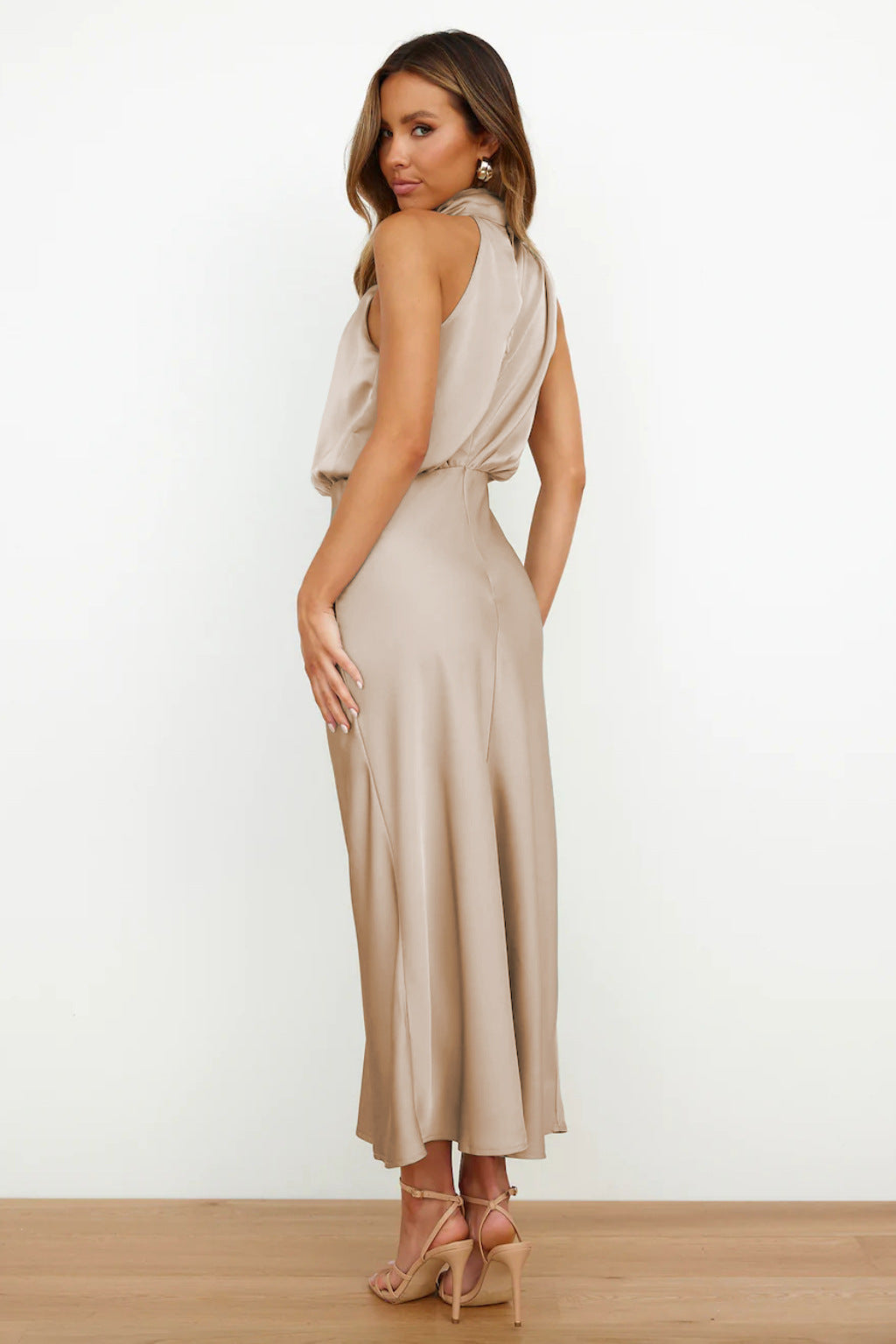 Serena™ | Abito Maxi a Collo Halter