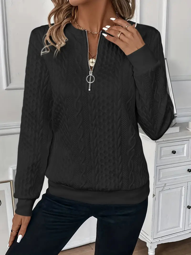 Silvia™ | Maglione Elegante con Zip