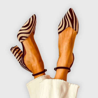 Miranda™ | Sandalo con Stampa Zebra