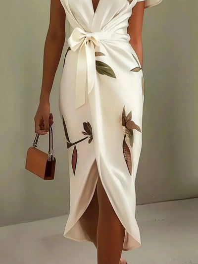 Luna™ | Abito midi in raso