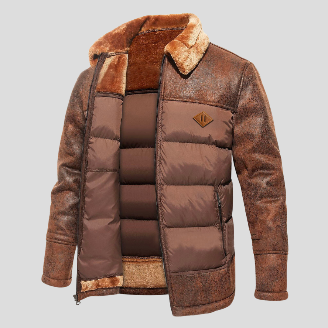 Giacca imbottita calda da uomo