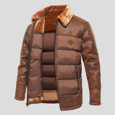 Giacca imbottita calda da uomo