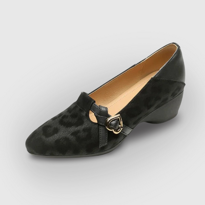 Vivienne™ | Mocassini con Tacco Medio Affusolato