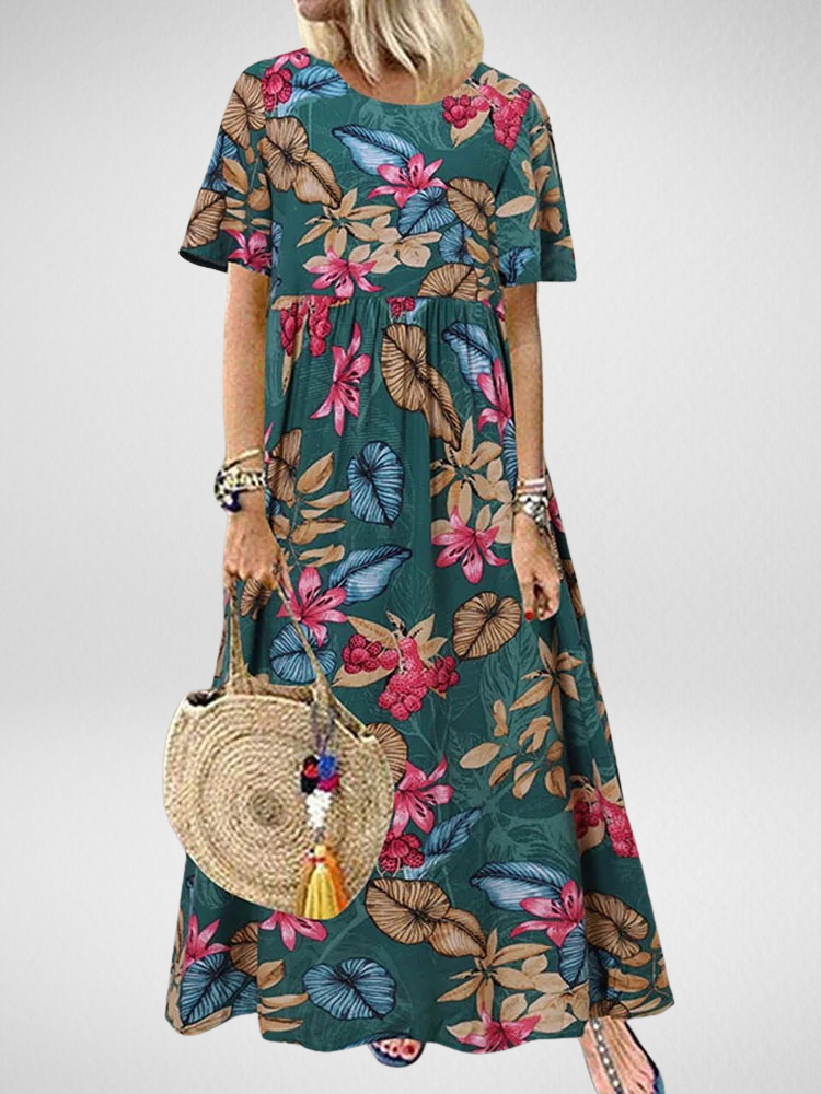 Zara™ | Abito Maxi Boho a Fiori