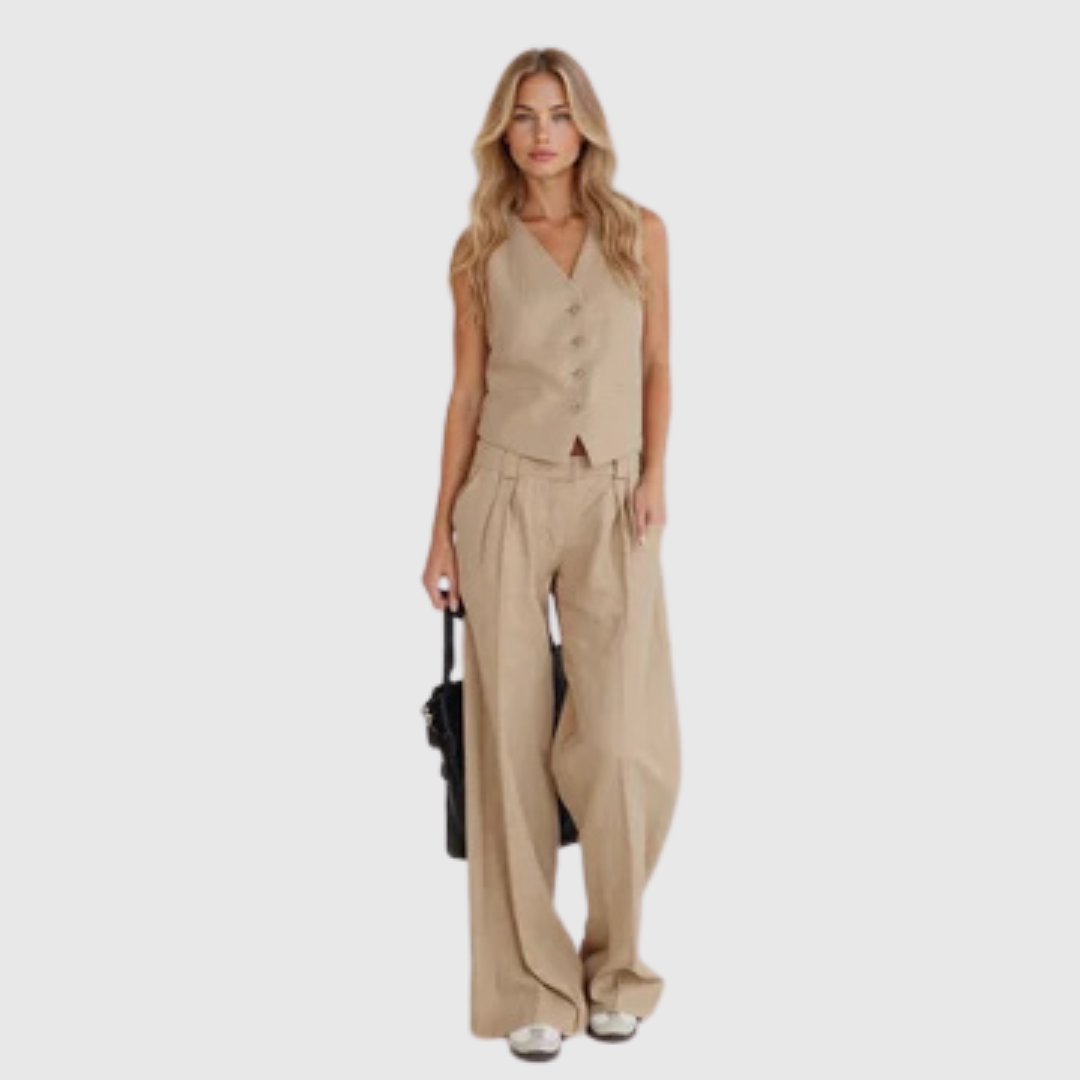 Anita™ | Completo Casual in Lino Artigianale