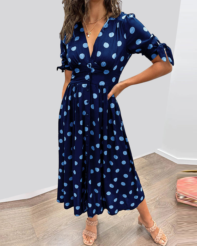 Clara™ | Vestito Pois