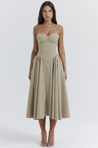 Beatrice™ | Abito Midi Retro
