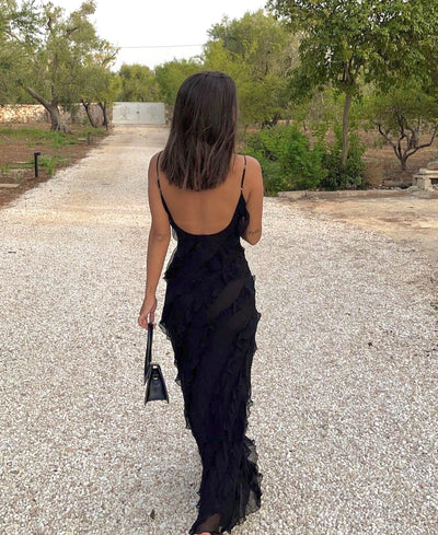 Aurora™ | Abito Maxi con Volant