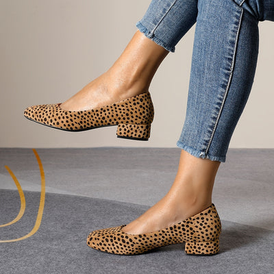 Mina™ | Tacchi Bassi Pois