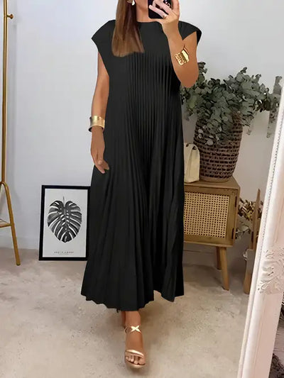 Simona™ | Abito Plissettato Leggero