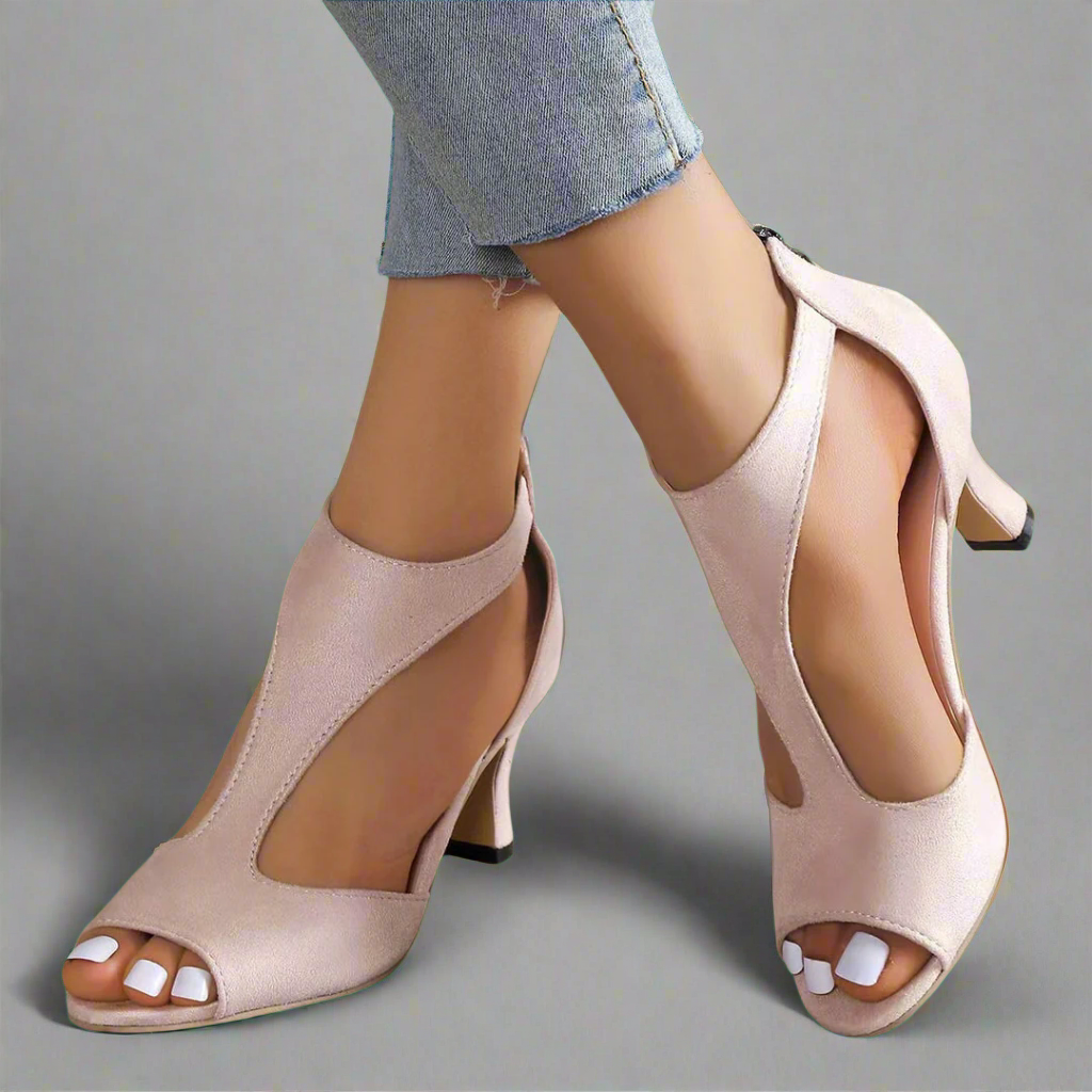 Beatrice™ | Sandali Eleganti e Confortevoli con Tacco