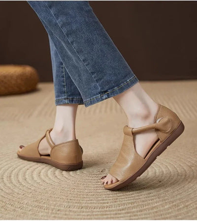Marcella | sandali piatti vintage per ogni occasione