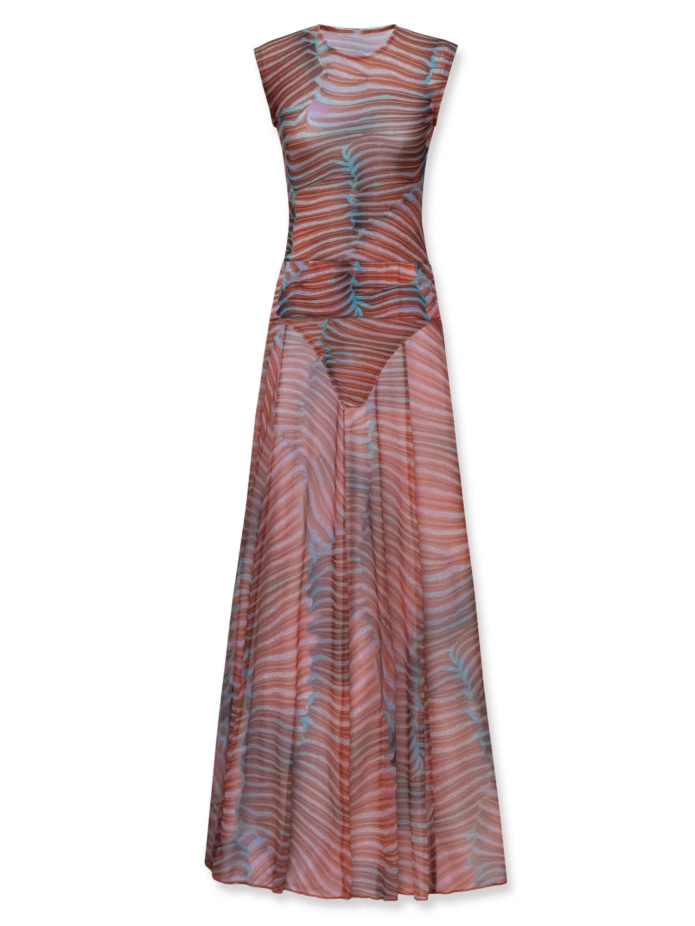 Arianna™ | Set Gonna e Body in Rete Ripple