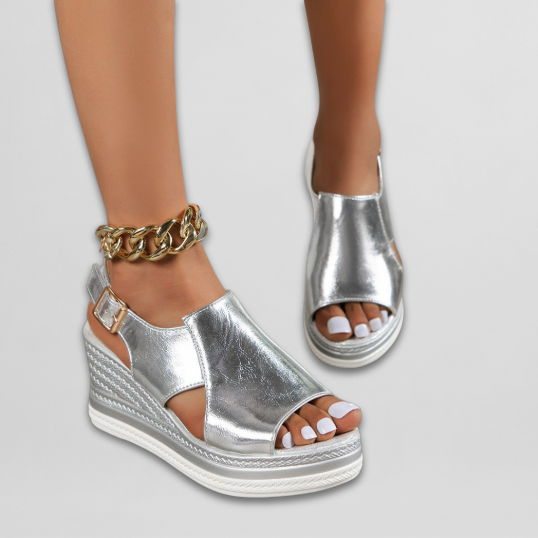 Soletta™ | Wedges Scintillanti in Metallo