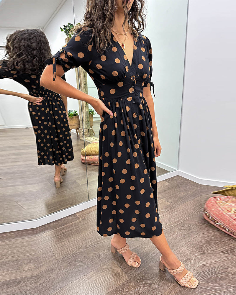 Clara™ | Vestito Pois