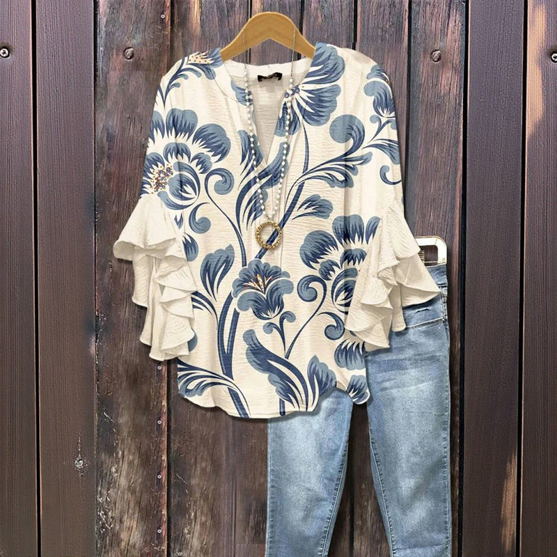 Serena™ | Camicetta di Eleganza Graziosa