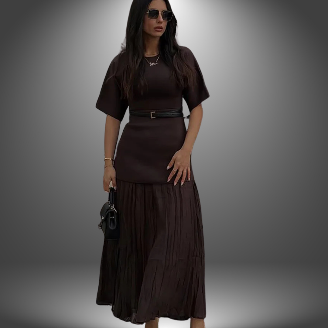 Lidia™ | Abito Lungo a Maglia