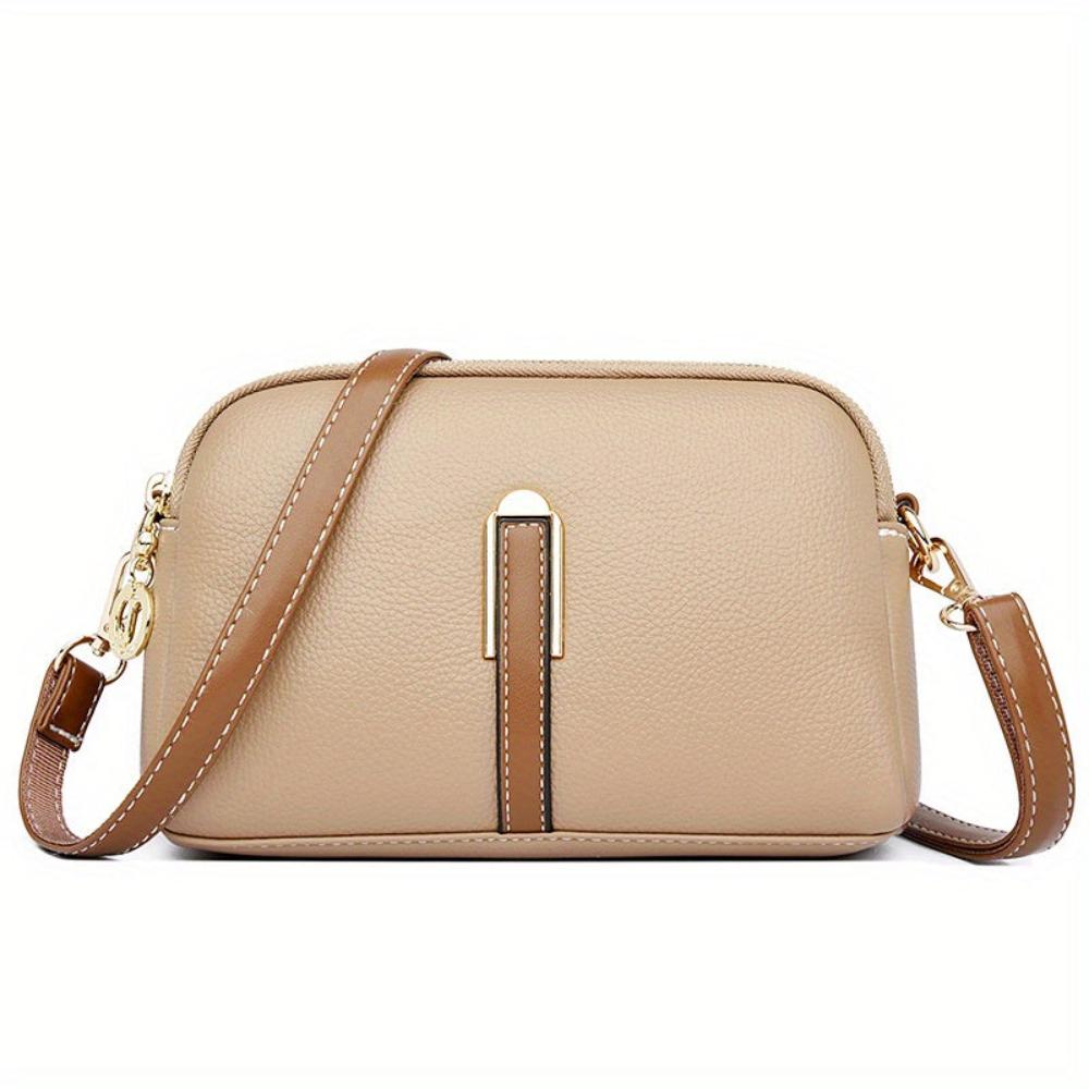 Mila™ | Borsa a Spalla con Stampa Litchi Embossed