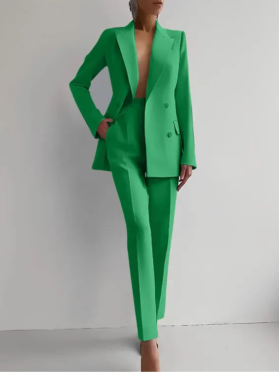 Beatrice™ | Completo Pantaloni a Sigaretta