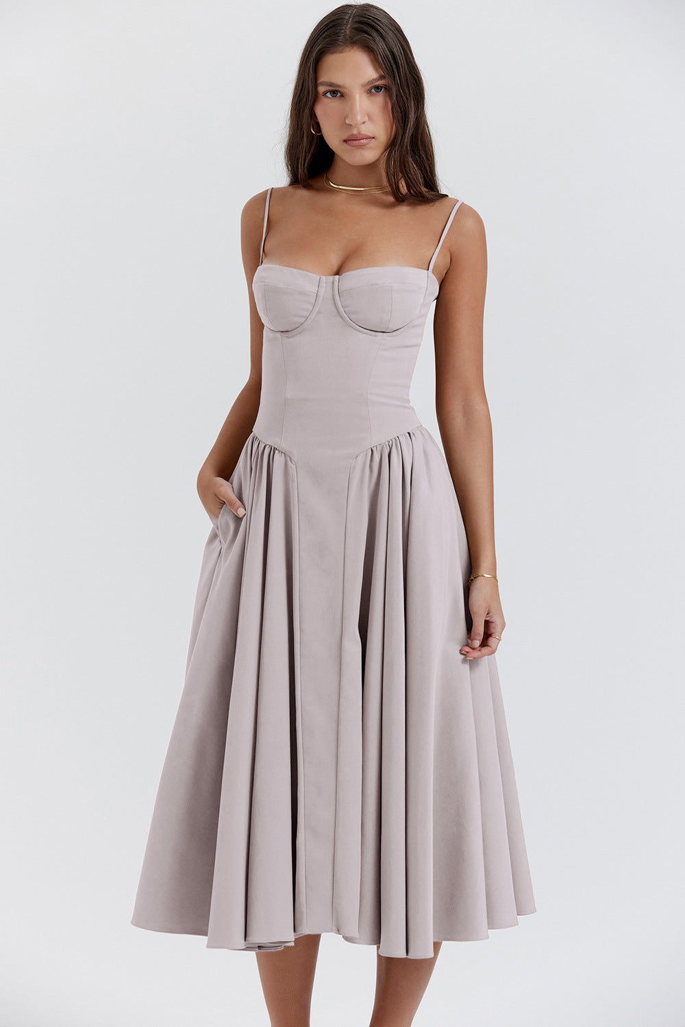 Beatrice™ | Abito Midi Retro