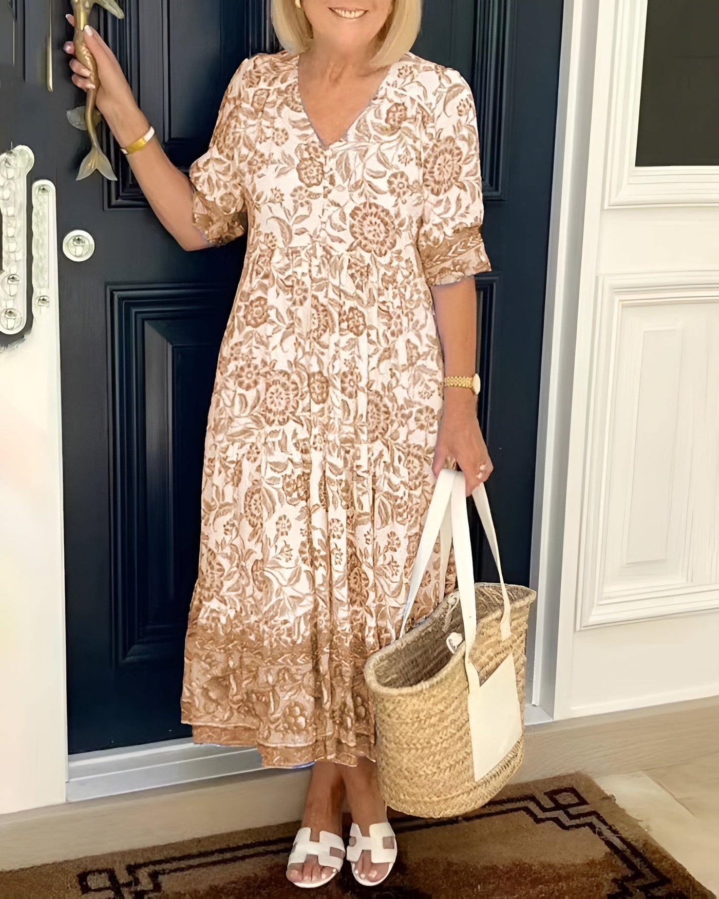 Evelyne™ | Abito Elegante a Fiori