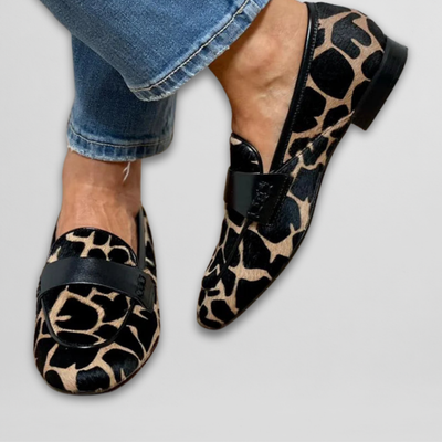 Elisa™ | Mocassini con Stampa Animale