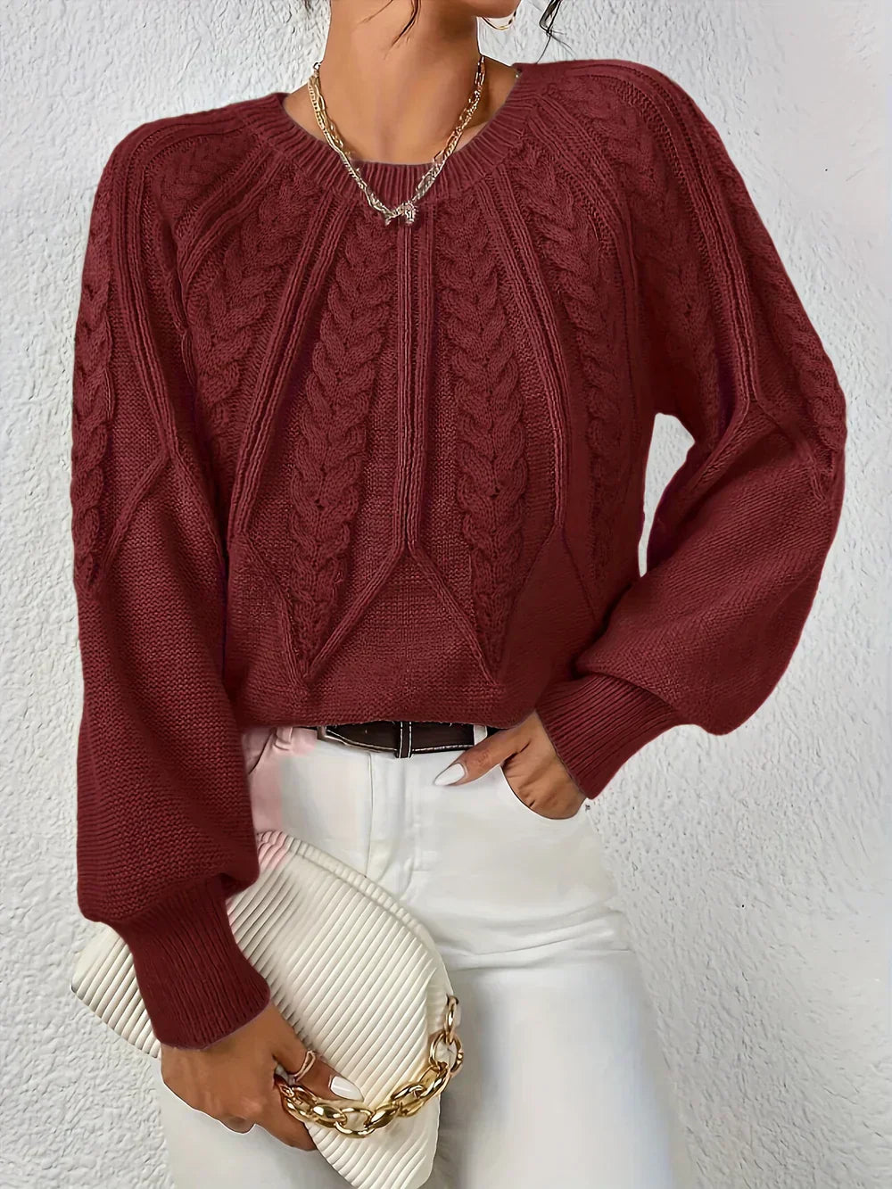 Aurora™ | Maglione all’Uncinetto