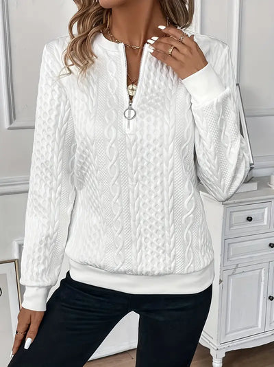Silvia™ | Maglione Elegante con Zip