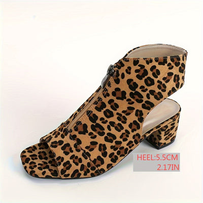 Selvaggia™ | Peep Toes con Zip