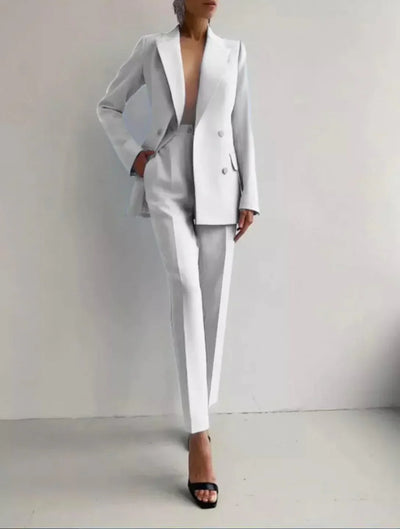 Beatrice™ | Completo Pantaloni a Sigaretta
