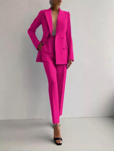Beatrice™ | Completo Pantaloni a Sigaretta