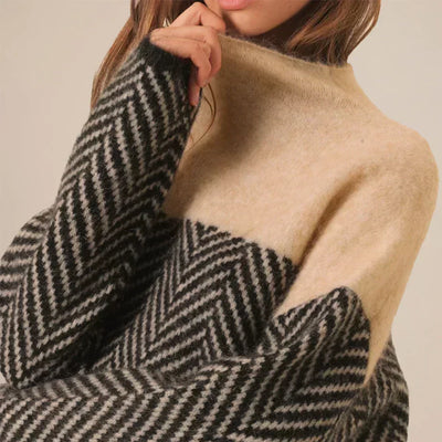 Paola™ | Maglione a Collo Alto