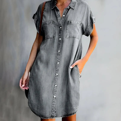 Elisa™ | Abito Camicia Relaxed
