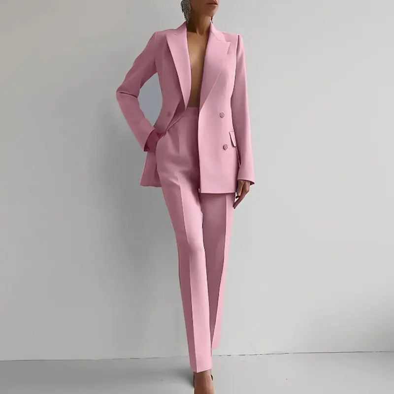 Beatrice™ | Completo Pantaloni a Sigaretta