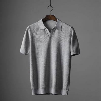 Elegante polo a maniche corte