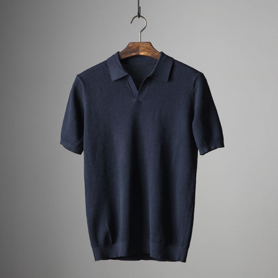 Elegante polo a maniche corte