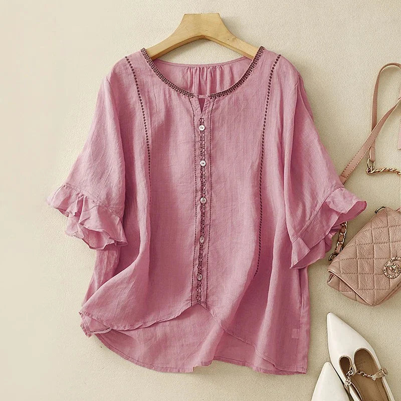 Enrica | Camicia Vintage Ricamata