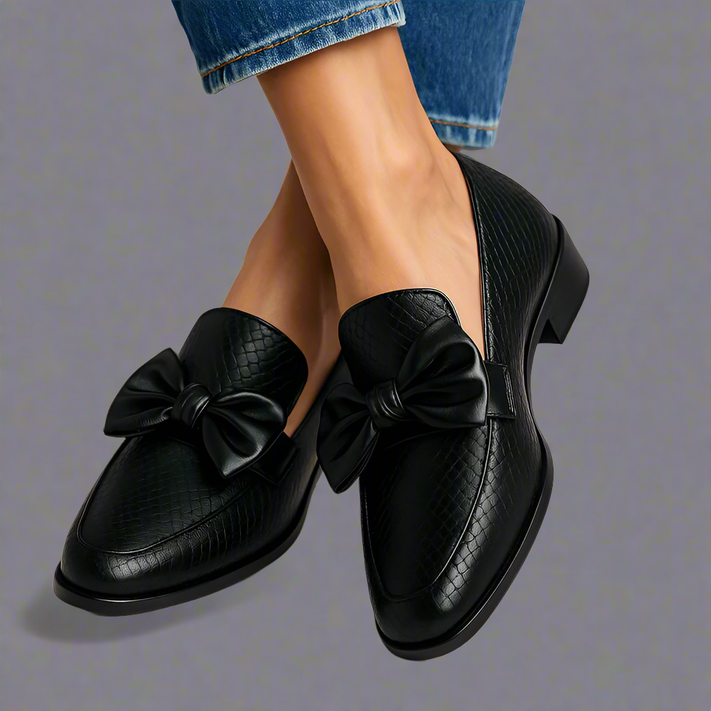 Waltraud™ | Mocassino Elegante con Fiocco