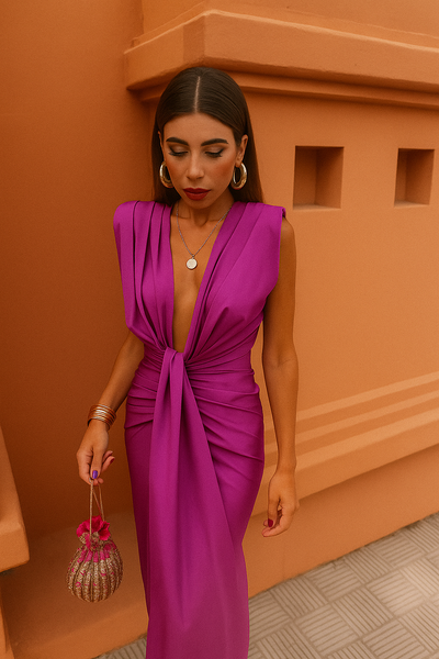 Elena™ | Abito Plissettato Elegante e Confortevole