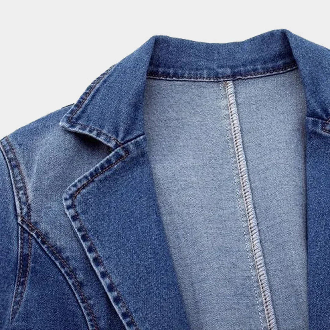 Sofia™ | Blazer in Denim Elegante