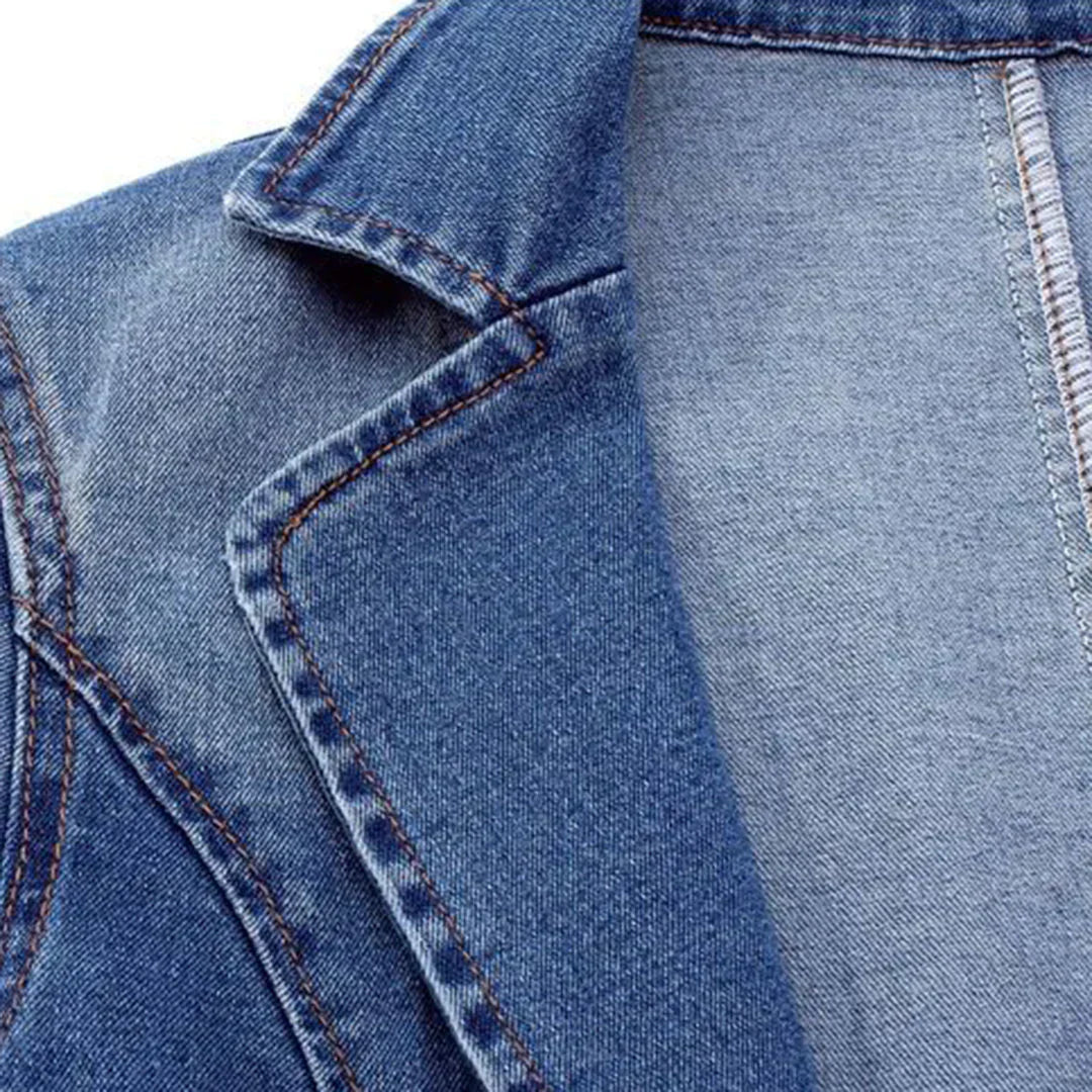 Sofia™ | Blazer in Denim Elegante