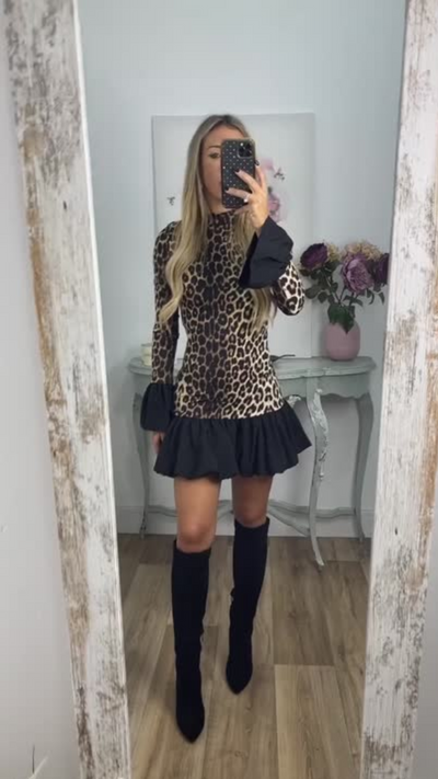 Marta™ | Vestito Leopardo