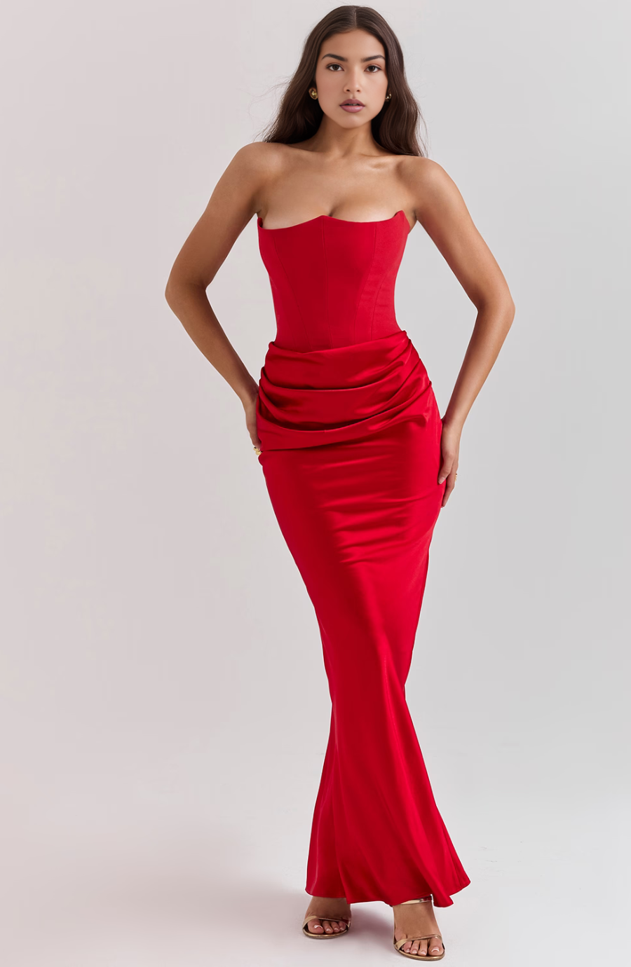 Eden™ | Abito in Satin Lucido