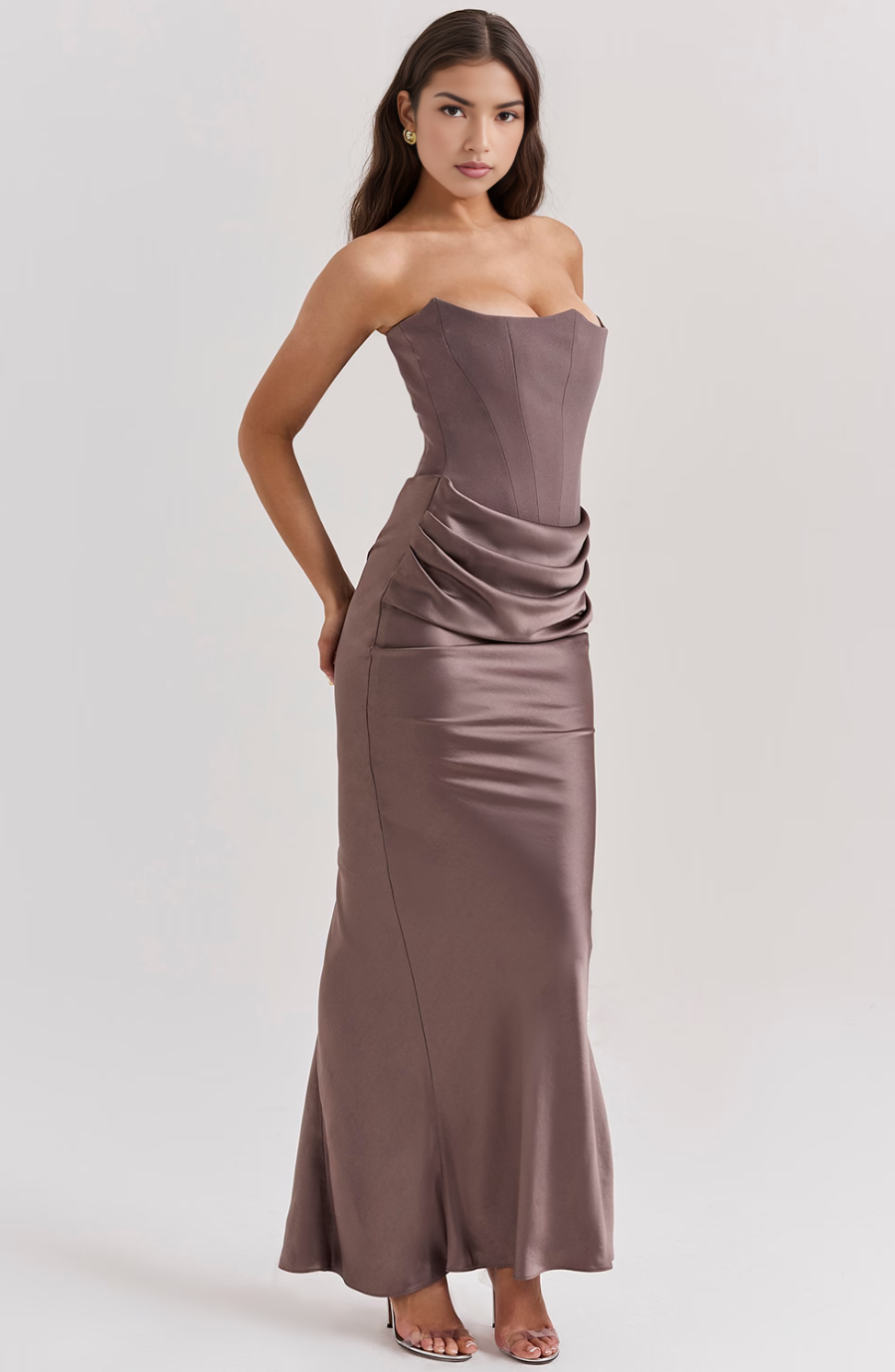 Eden™ | Abito in Satin Lucido