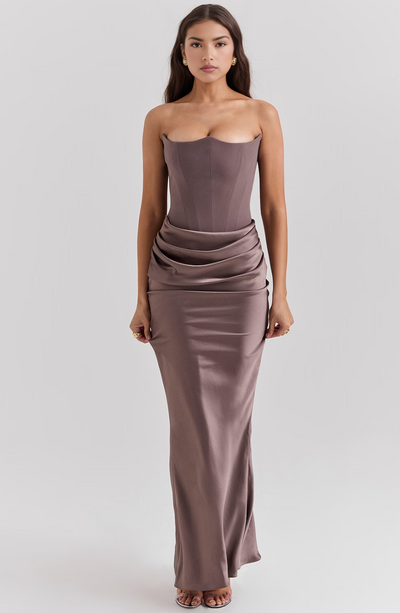 Eden™ | Abito in Satin Lucido