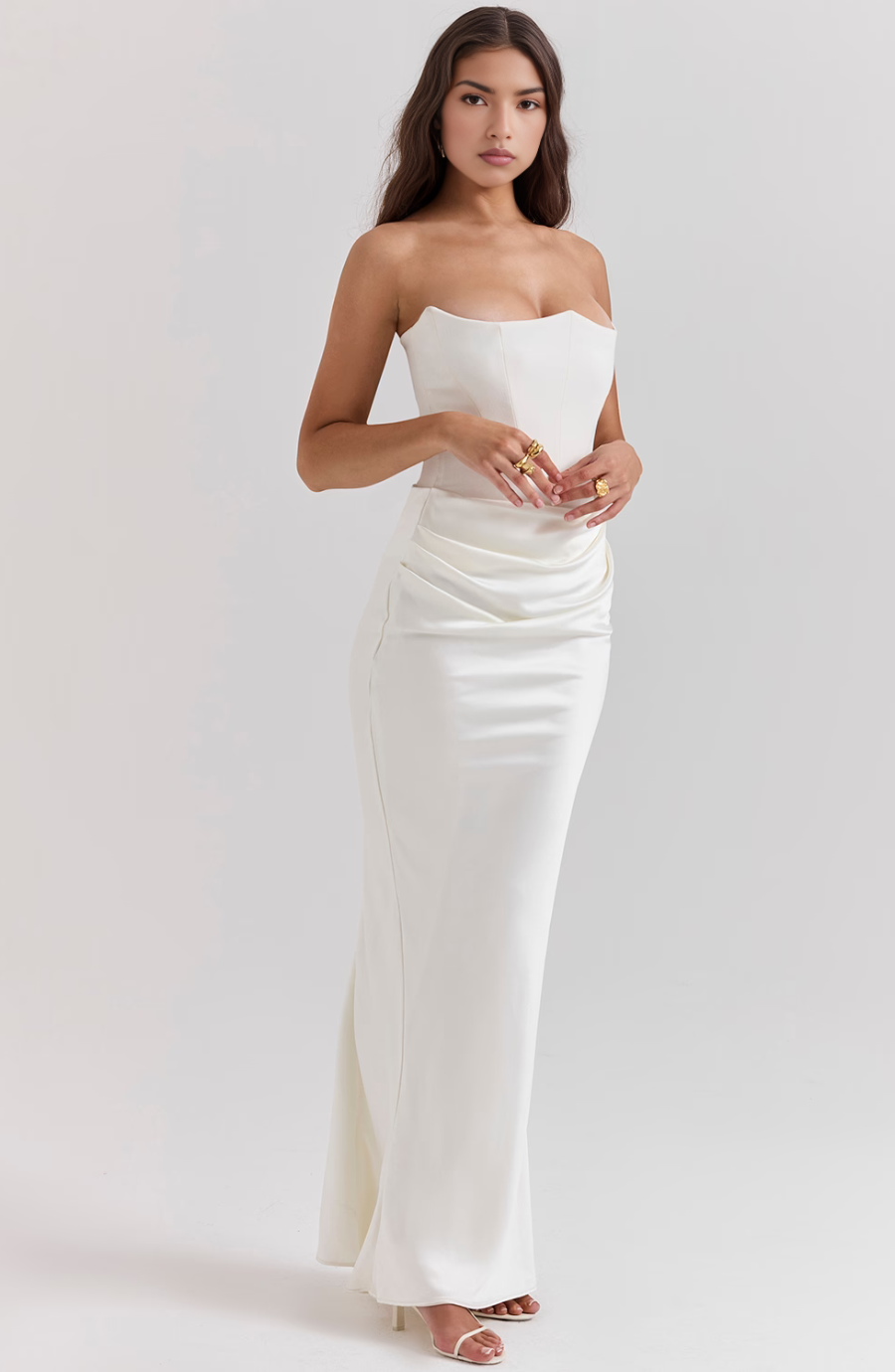Eden™ | Abito in Satin Lucido